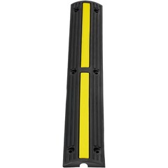 VEVOR 4 PCs 39“ Cable Protector Ramp 18000 lbs Speed Bump Floor Cable Protector