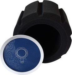 Studio Mic Foam Wind Shield Pop Filter Isolation Ball w/ Cable Clip Ties Kit Pro