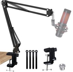 QuadCast Boom Arm, Mic Arm Microphone Arm for HyperX QuadCast SoloCast Blue Y…