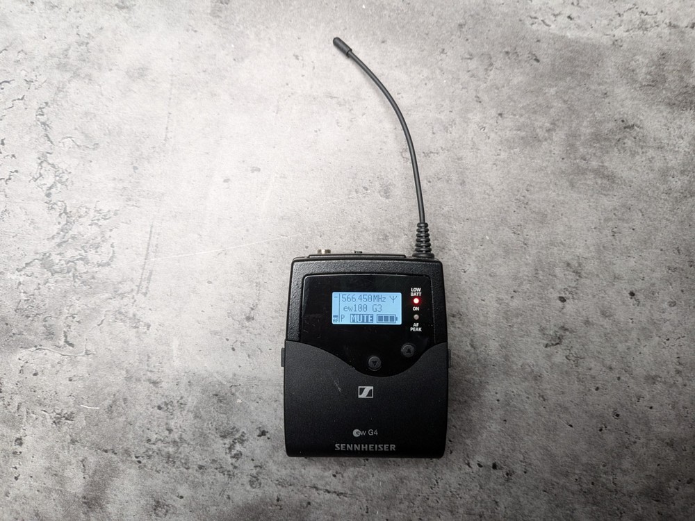 Sennheiser SK 300 G4 Gw1 558-608 MHz Wireless Bodypack Transmitter