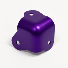 Boutique Candy Purple Amp Corners – 3-Hole Set of 8 for Guitar Cabinets