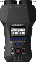 H1 XLR 2-Channel Recorder for Musicians, Filmmakers & Podcasters with 2 XLR/TRS