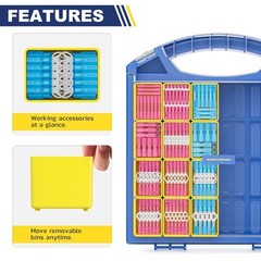 haisstronica 620PCS Marine Grade Heat Shrink Wire Butt Connectors Blue