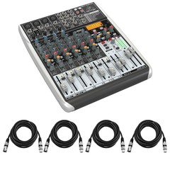 Behringer Xenyx QX1204USB Premium 12-Input 2/2-Bus Mixer with Xenyx Mic Preamps