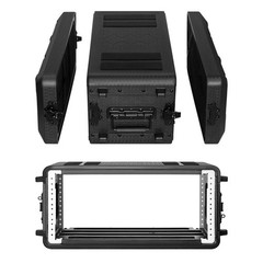 4U Rack Case Shallow 12″ Depth, 19″ Rackmount Flight Cases Easy Installation …