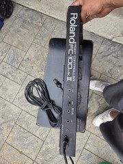 Roland FC-100 Mk II Foot Controller Floor Black 1/4″ TRS/TS Out DIN