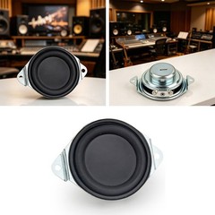 1.5 Inch 40MM Speaker Driver Black 4 Ohm 5W RMS 10W Peak for Sound System Mods