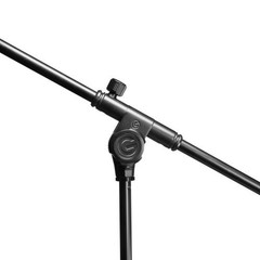 Gravity TMS4322B Tripod Microphone Stand W/ 2-Point Adjustment Telescoping Boom