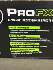 Mackie PROFX6V3 6 Channel Professional Effects Compact Mixer USB Open Box