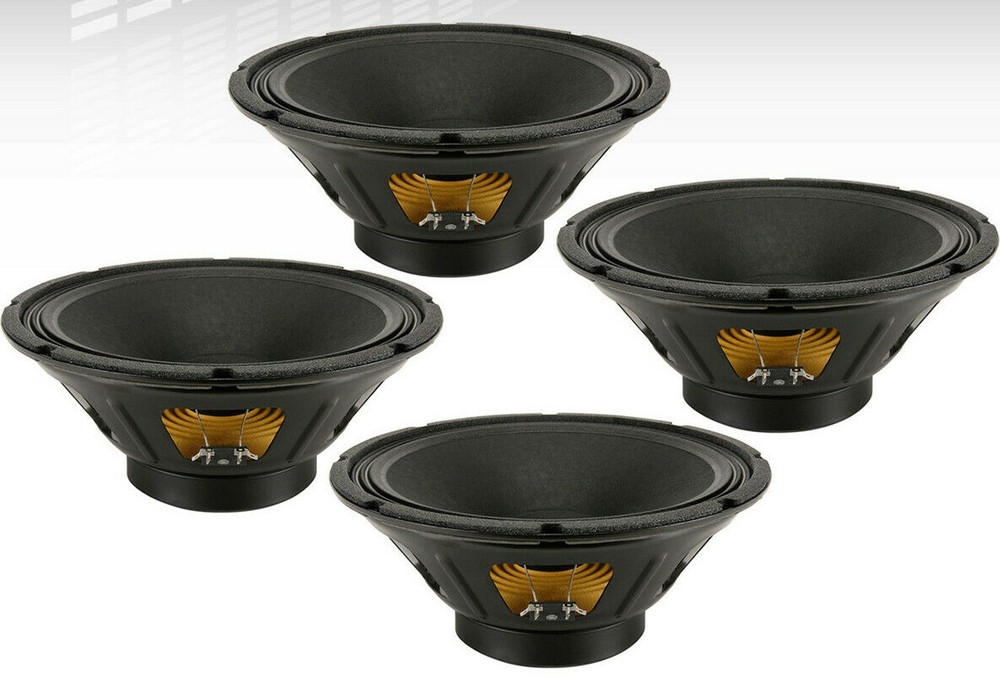 (4) Eminence BETA-12CX 12″ Mid-Bass Woofer 500-Watts Pro Audio 8Ohm Speaker FOUR