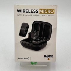 New Rode Micro 20Hz – 20kHz Wireless Microphone 0927-3037-02-13