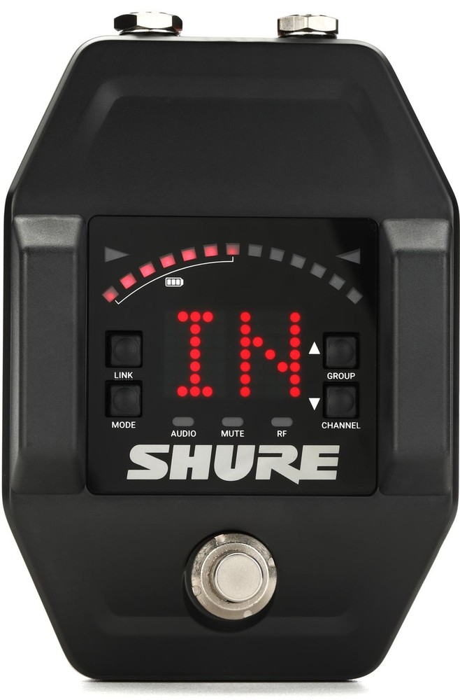 Shure GLXD6+ Digital Wireless Guitar Pedal Receiver