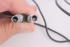 Pair 1-Meter Lemo to 3-Pin XLR Cables
