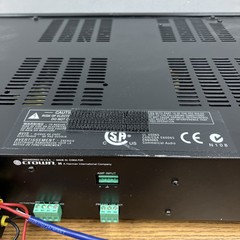 Crown 180A Power Amplifier w/Rackmount Ears 80W