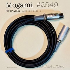 Mogami 2549 Microphone Cable with ITT Cannon XLR – 5 Colors – Assembled in Tokyo