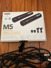 RODE M5 Condenser Microphone Matched Pair Stereo Recording