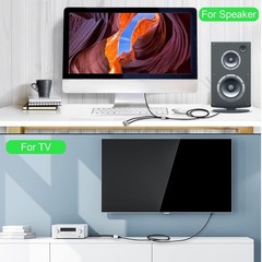 Lightning to RCA Stereo Cable, with USB C and 3.5mm Jack 2-Male Audio Aux Y…
