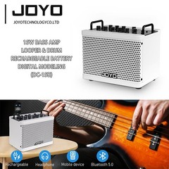 JOYO 15W Portable Bass Amp Combo 9 Models + 6 Modulation FX Rechargeable Battery