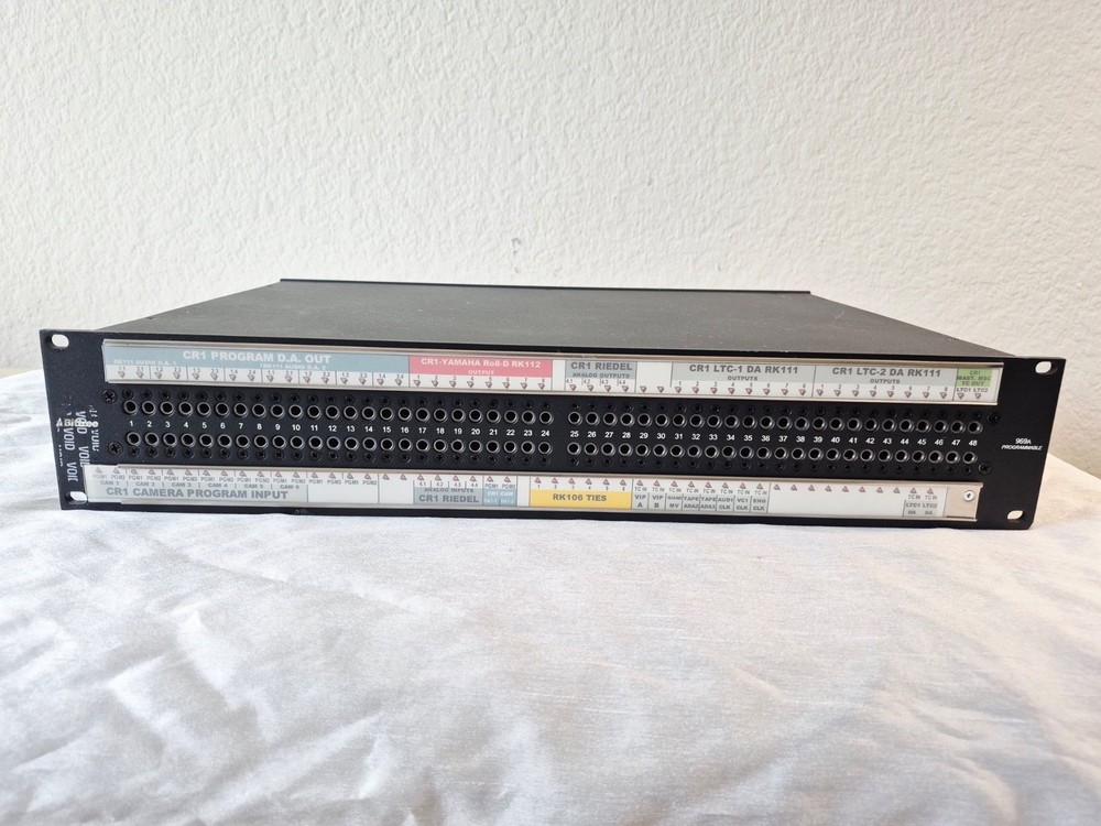 Bittree 969A 2×48 2RU TT Front Programmable 3 Pin ELCO Connectors Fully Tested