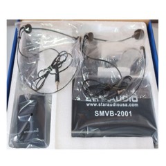 Handheld Wireless Microphone Headset Lavalier Lapel Karaoke VHF Audio Mic System