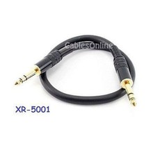 1.5 ft. Premium ¼ inch Phono TRS M/M Stereo Audio Cable