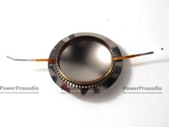 2x 1 3/4 in 4.4mm Aluminium flat Wire Dome Diaphragm Tweeter Voice Coil