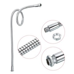23.6in Gooseneck Hose Flexible Metal Arm Extension M10 M8 Thread