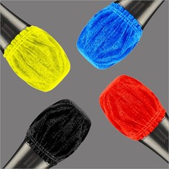 200Pcs Disposable Microphone Cover,Handheld Microphone Windscreen for KTV6085