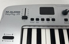 M-AUDIO KEYRIG 25 EASY TO USE 25 NOTE USB KEYBOARD Pre-owned