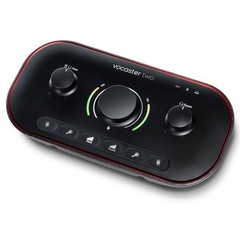 Focusrite Vocaster Two Podcast Interface for Solo Content Creators, Bundle with