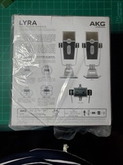 AKG Lyra Microphone for Podcast Studio Music Video – C44USB