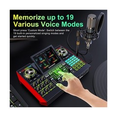 neculogy G10 Podcast Equipment Bundled with Audio Mixer Integrated Podcast Pr…