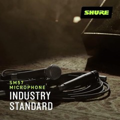 Shure SM57 Pro XLR Dynamic Microphone – Professional Studio & Live Performance