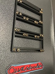 Eurorack Intellijel-Format 1U to 3U Adapter (Black or GLOW)
