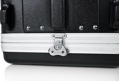 Gator Molded 4U Rack Case with Heavy Duty Latches; Shallow 14.25″ depth (GR-4S)