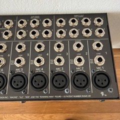 Mackie 1604-VLZ PRO 16-Channel Mic/Line Mixer Premium XDR Mic Preamps Untested