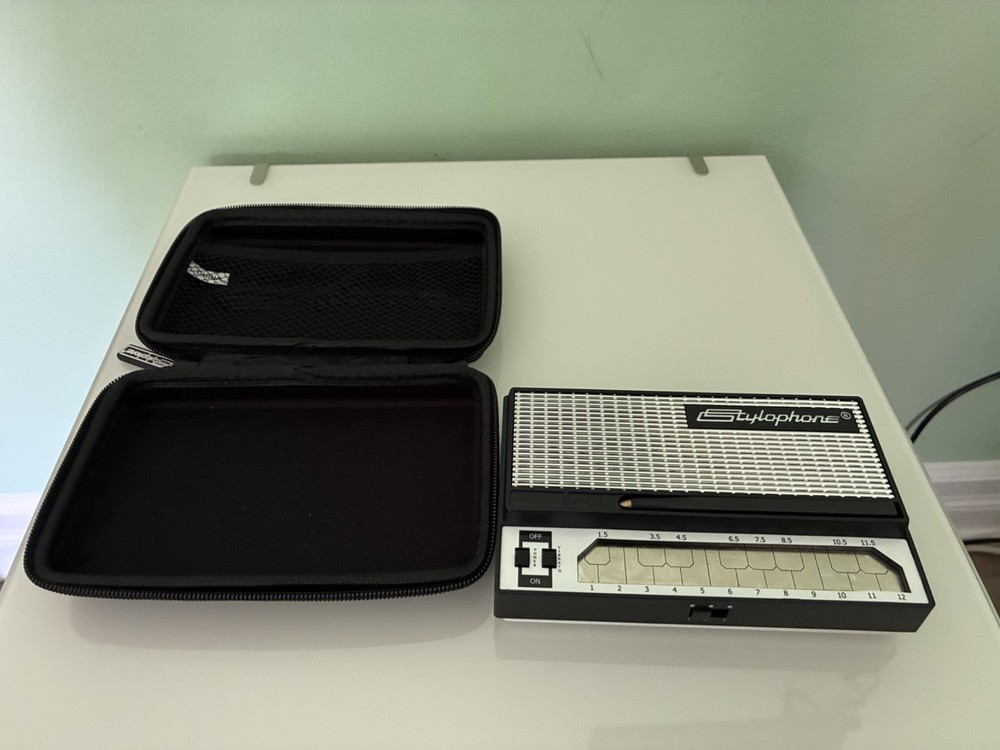 Stylophone S-1 Pocket Synth WITH Official Carrying Case – Perfect Condition