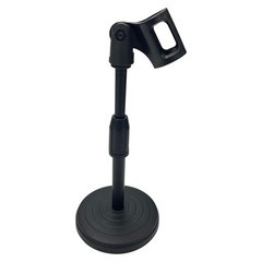 Desktop Microphone Lifting Stand 8.27-12.6″ Mobile Phone Holded Microphone Stand