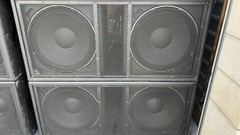 Pair Worxaudio TL218SST Dual 18″ 4000w RMS Powered Subs Powersoft Built Amps