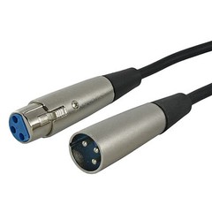 15 PACK 25 ft foot XLR 3 Pin Male to Female Microphone Shielded EXTENSION CABLE
