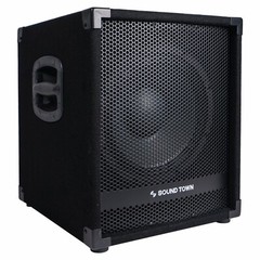 Sound Town 2-Pack 12″ 2800W Powered PA DJ Subwoofer w/ 3″ VC (METIS-12SPW-PAIR)