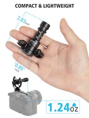 SYNCO Mic-M1S External Video Microphone, For Camera Microphone With Shock Mount