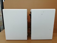 YAMAHA HS5 Powered Studio Monitor Speaker White Pair w/ Cable Tested TB01 6.0/PC