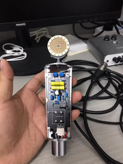 DIY Large diaphragm U87 capacitive microphone – cardioid directional pickup