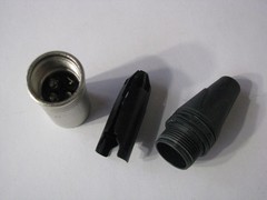 1 Neutrik Metal XLR Mic Connector Part Male Connector Replacement End 3 Pin 3XLR