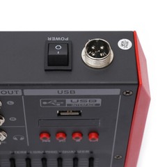 6/12Channel Mixing Console Bluetooth USB Live Studio Audio DJ Sound Mixer Board