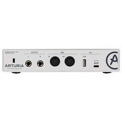 Arturia MINIFUSE-2-WHITE Flexible Dual Audio Recording Interface in White