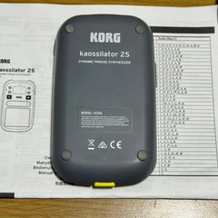 KORG Kaossilator 2S KO2S Dynamic Phrase Synthesizer Touchpad Synth Tested Works