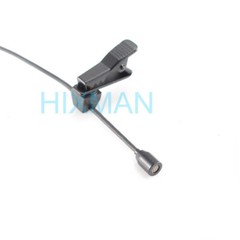 HIXMAN LM2 OmniDirectional Lavalier Lapel Microphone For Wireless Systems Black