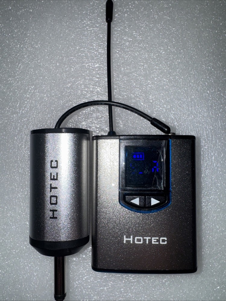Hotec Wireless Headset Lavalier Transmitter/Receiver – No Microphone